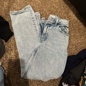 Abercrombie curve love 90s straight jean size 24 extra short